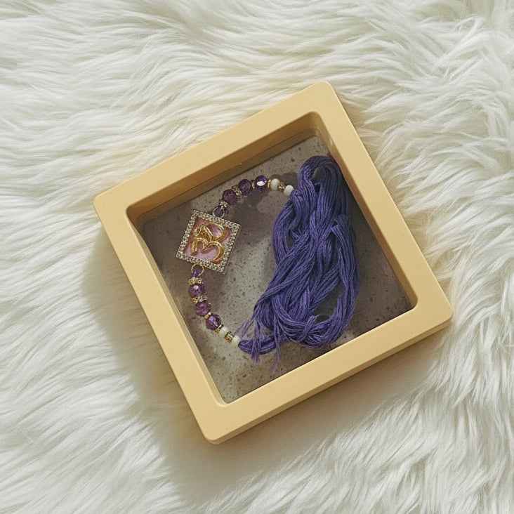 Resin Om rakhi