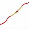 Red Single Thread Rakhi – Traditional Handmade Rakhi Australia