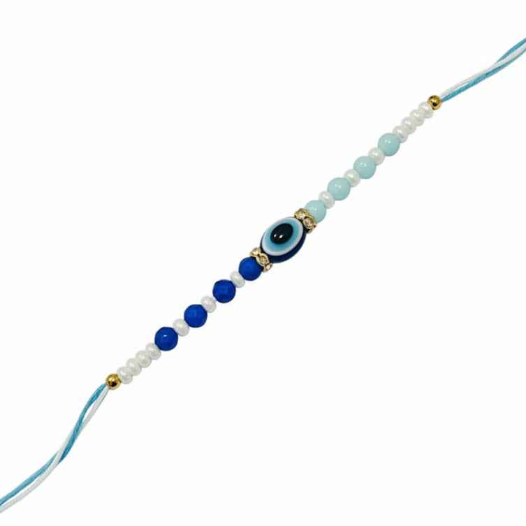 Evil Eye Thread Rakhi – Handmade Rakhi for Brother Australia