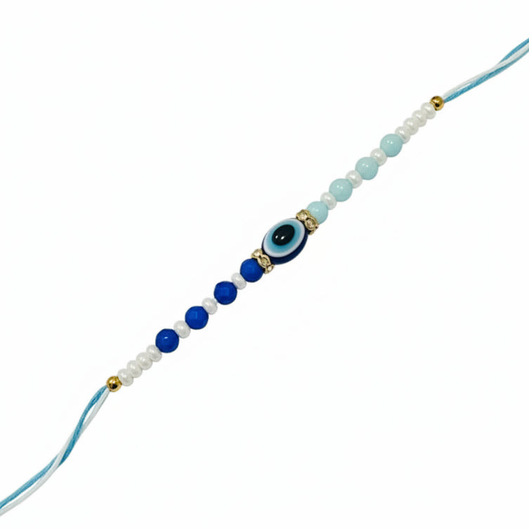 Evil Eye Thread Rakhi – Handmade Rakhi for Brother Australia