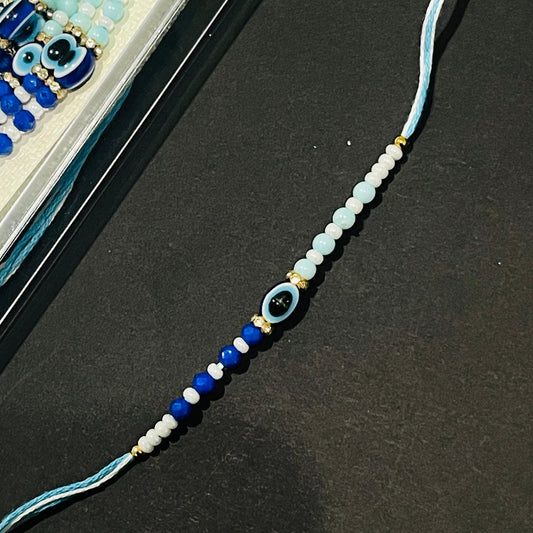 EVIL EYE THREAD RAKHI
