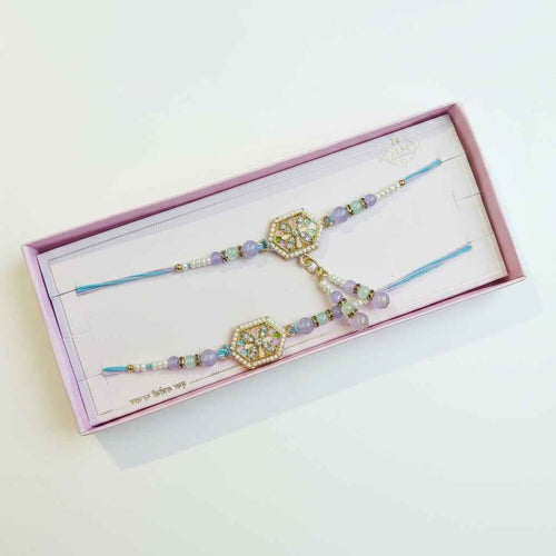 Rakhi set for brother & bhabi