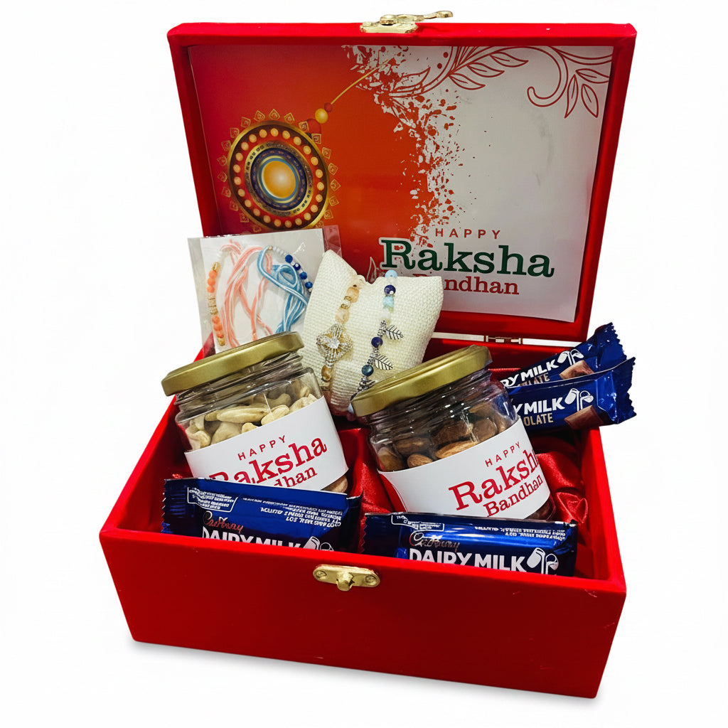 Premium medium hamper for brother & bhabi