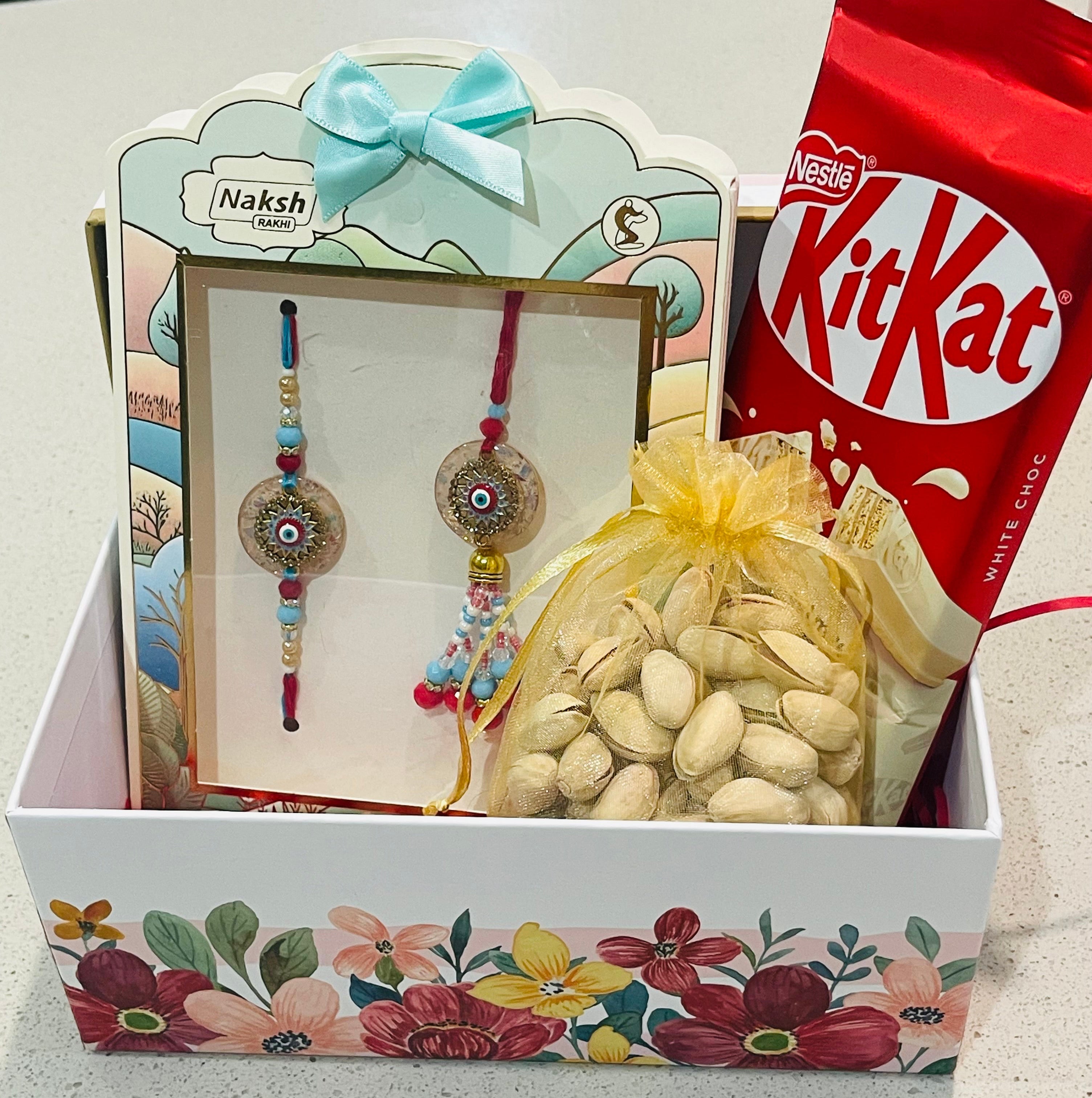 Rakhi hamper for  brother and bhabi