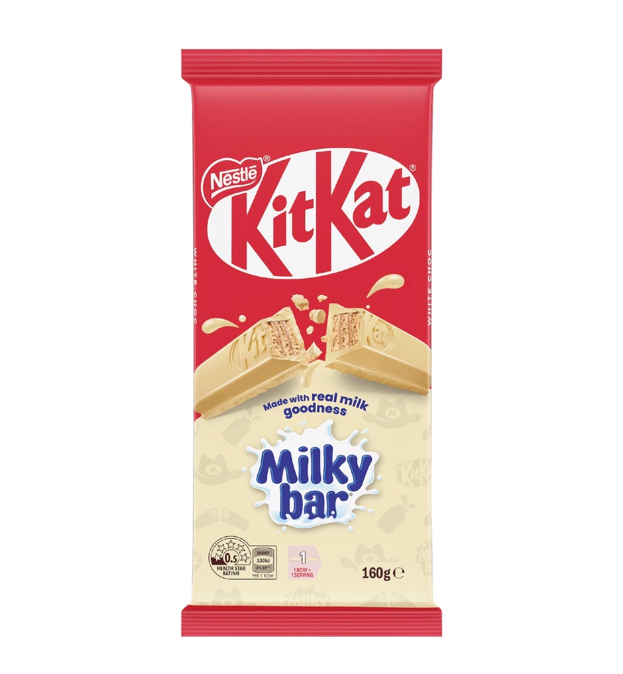 KITKAT MILKY BAR CHOCOLATE BLOCK 160G