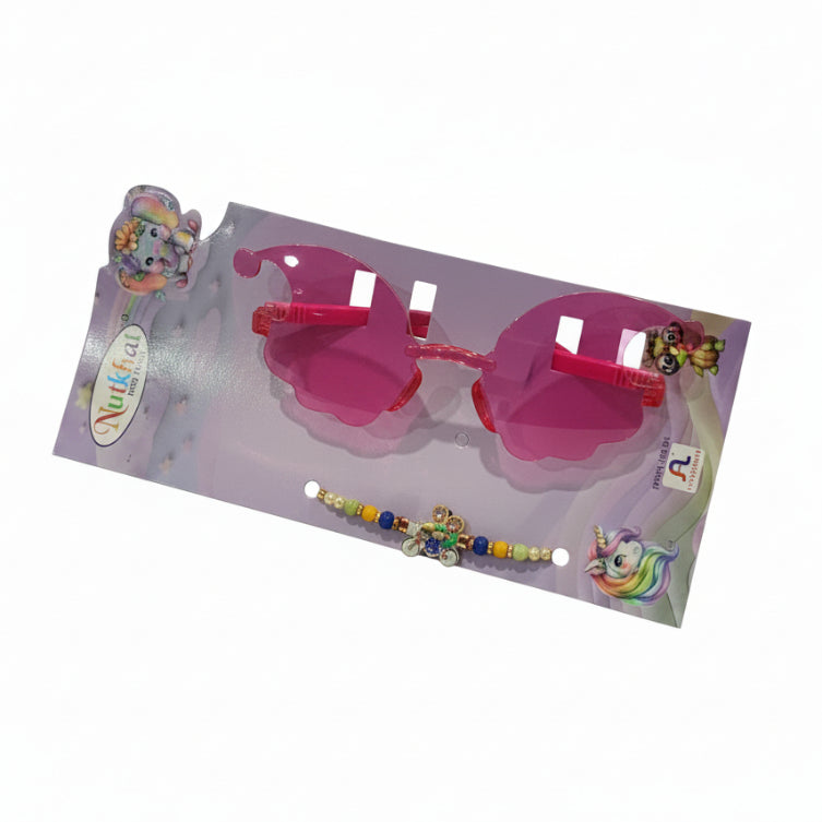 KIDS Rakhi with Fancy Glasses Gift