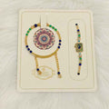 Brother Bhabi Radhe Krishan Rakhi Set – Devotional Rakhi Gift Australia