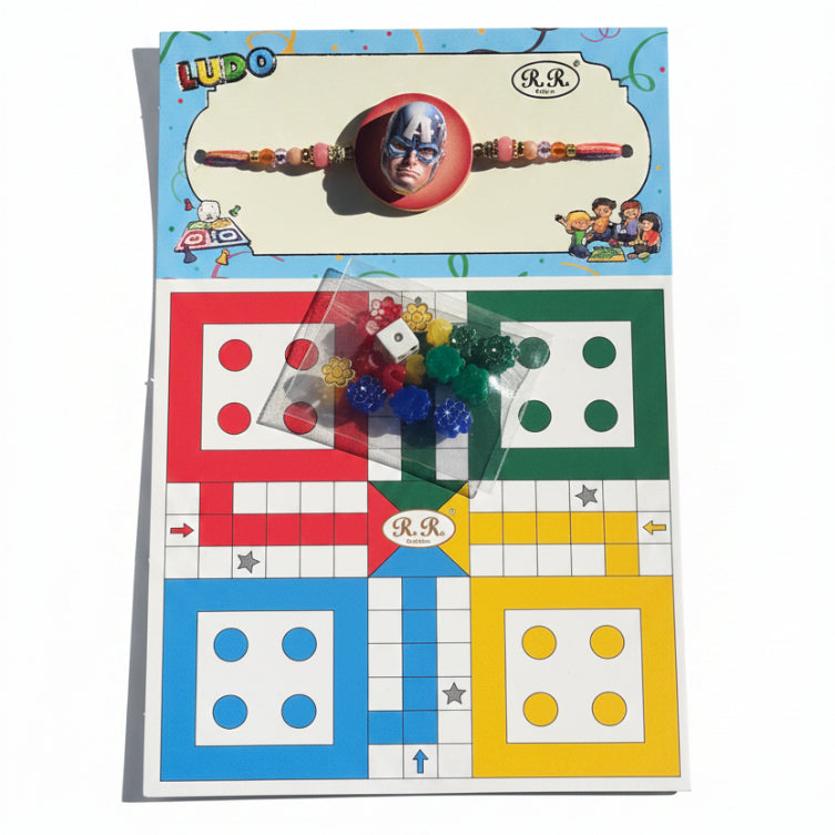 KIDS RAKHI WITH CARD GAME