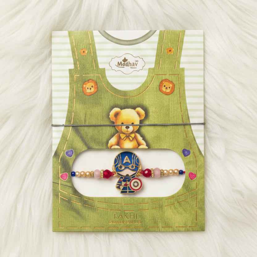 Kids Caption America Rakhi