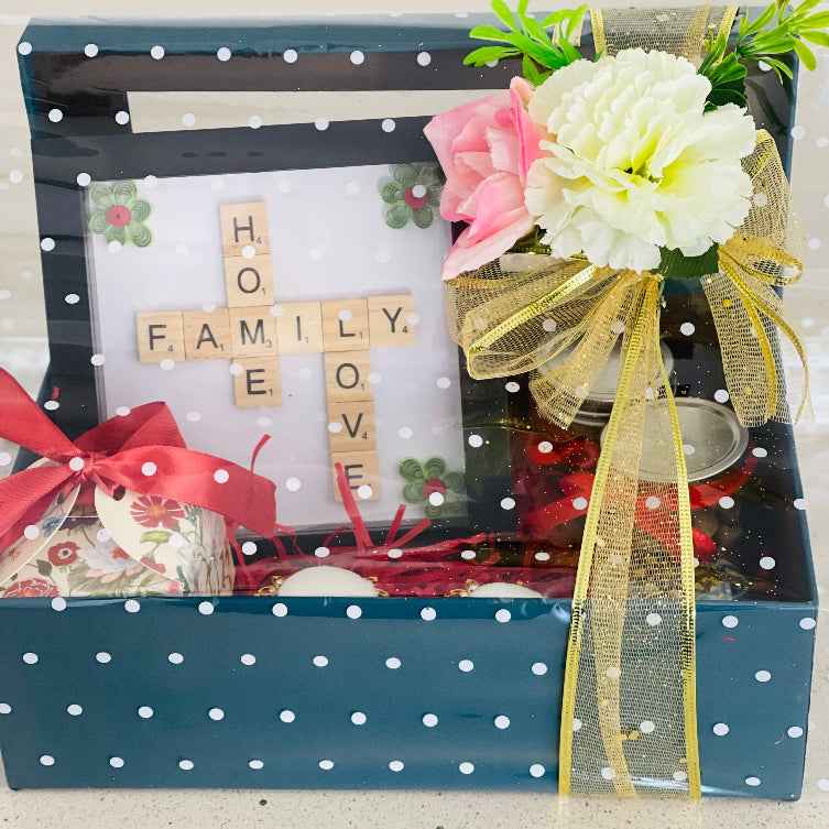 SCRABBLE ART GIFT HAMPER FOR DIWALI
