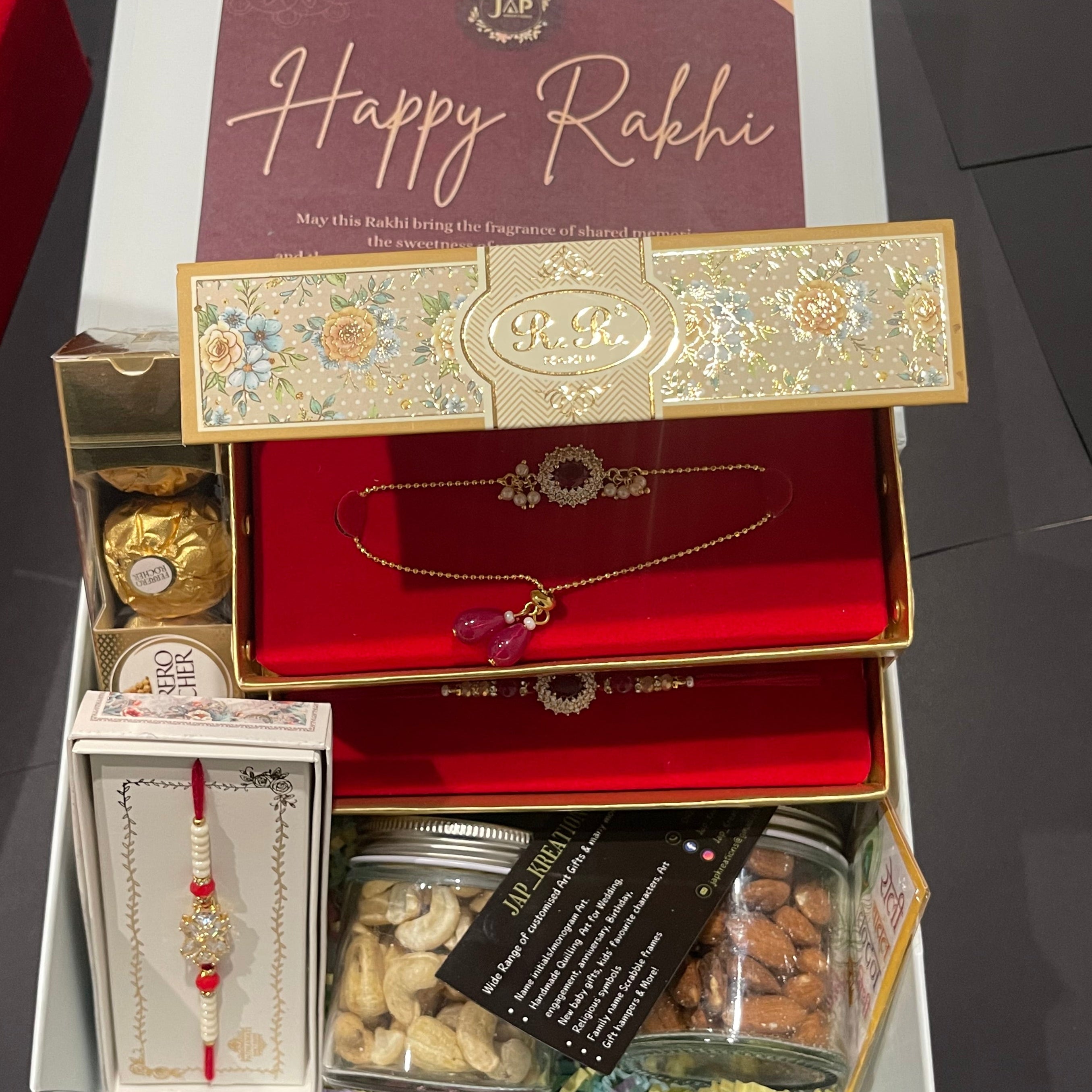 RAKHI HAMPER FOR BROTHER & BHABI