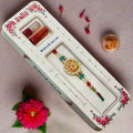 Fancy Rakhi with Roli Chawal – Raksha Bandhan Puja Gift Set Australia