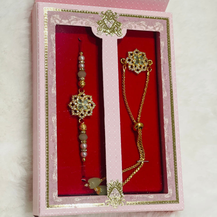 AD BROTHER BHABI RAKHI SET