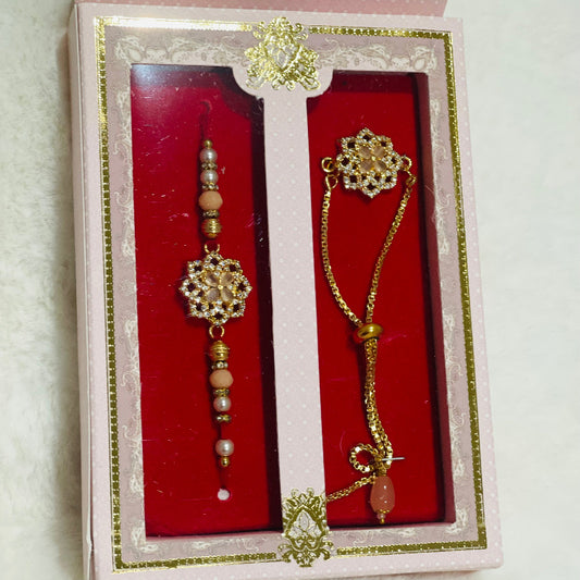 AD BROTHER BHABI RAKHI SET