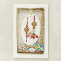 BROTHER BHABI RAKHI SET with Stand